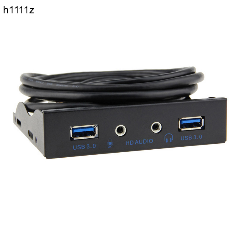 Earphone Splitter Jack - 2 Port USB 3.0 rozgałęźnik hub