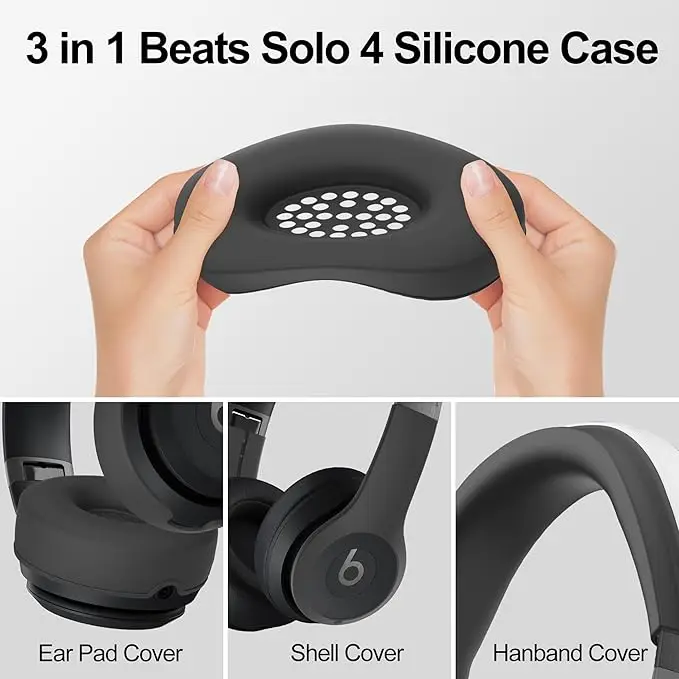 【3 w 1】 Zestaw silikonowych et – Beats Headphone Solo 4 recenzja i cena