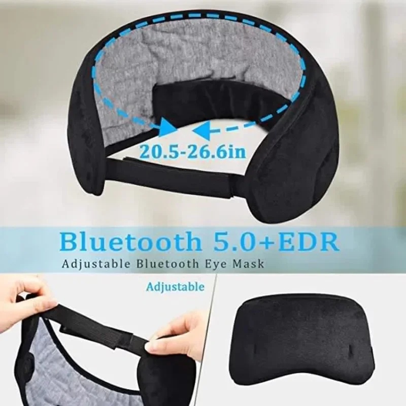 Maska na oczy 3D z słuchawkami – Bluetooth Headset On Ear recenzja i cena