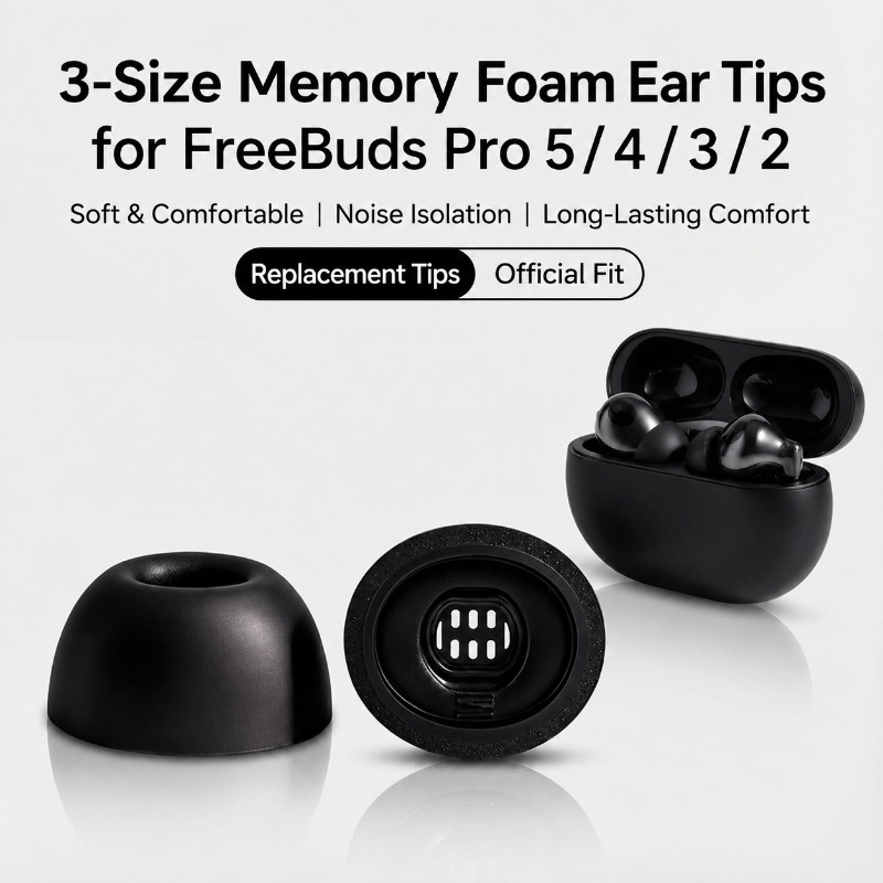 Trójwarstwowe wkładki douszne  – Earphone Foam Tip recenzja i cena